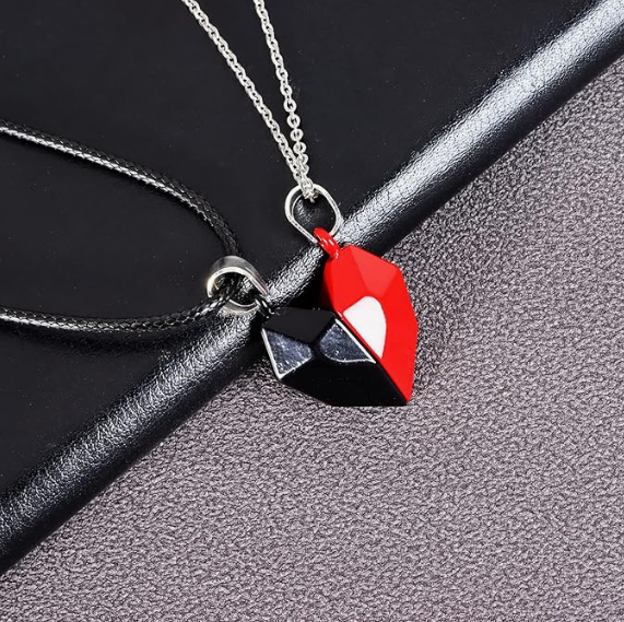 Collar imantado corazón