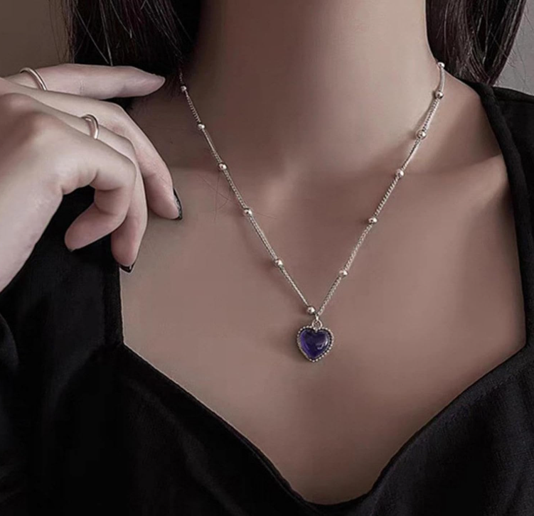 COLLAR CORAZON DE EMOCIONES