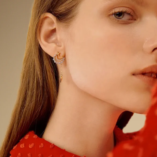Aretes Luna