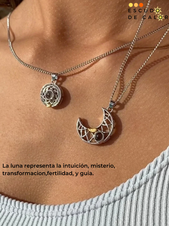 COLLAR SOL Y LUNA