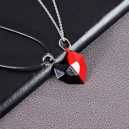 Collar imantado corazón